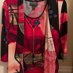 Frank Lyman Cardigan and Shell